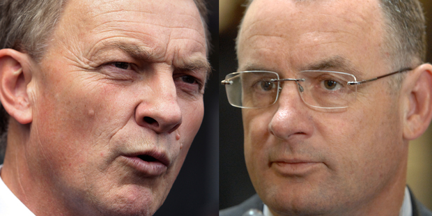 Phil Goff and Trevor Mallard. Photos / Sarah Ivey/Ross Setford