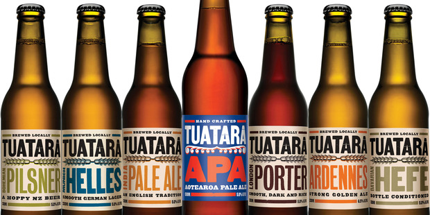 Tuatara produces 1 million litres of beer a year, which it says ranks it among New Zealand's top three craft breweries.