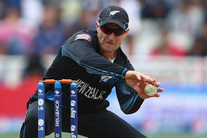 Brendon McCullum captain of New Zealand during the ICC Champions Trophy. Photo / Getty Images