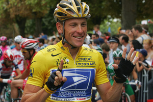Cyclist Lance Armstrong. Photo / Getty Images