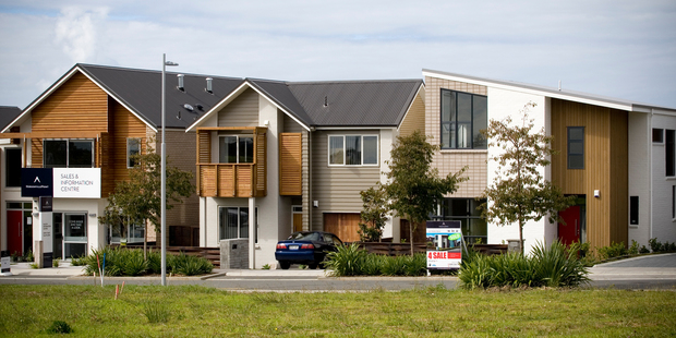 The Hobsonville Point housing development located at the old Hobsonville Air Force Base in West Auckland. Photo / Dean Purcell