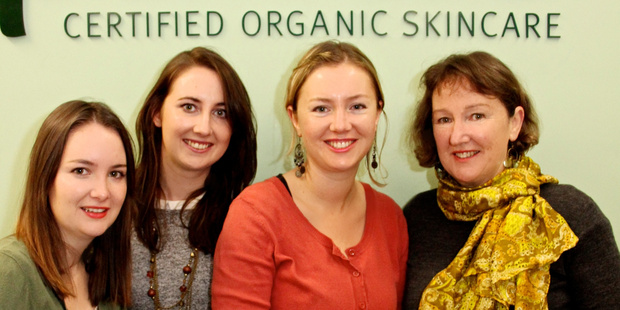 The Priest family; Fiona Priest, Jacinta Priest, Janelle Priest, Carol Priest. Photo / Claire Baxter Photography
