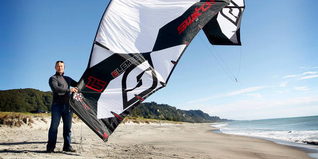 Switch Kites co-founder Jacob Kajavala has set an aggressive price structure. Photo / Christine Cornege