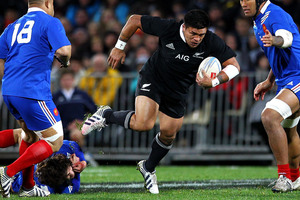 All Black Keven Mealamu will rejoin his Blues teammates in Durban today. Photo / Getty Images
