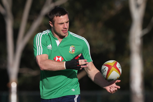 Tommy Bowe is preparing for a surprise return to test rugby tonight. Photo / Getty Images