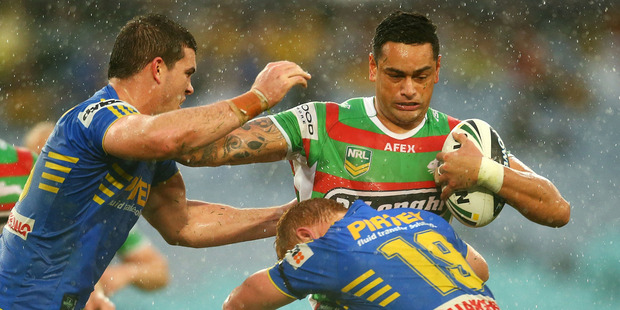 John Sutton makes his presence felt in a dominant performance. Photo / Getty Images