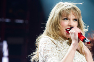 Taylor Swift is notorious for writing songs about her ex-boyfriends.Photo / AP
