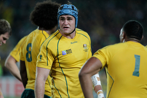 Australian Captain James Horwill. Photo / NZH