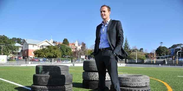 Pacific Rubber's Andrew Christie on St Peter's College's synthetic sports field, which the company says was constructed using 250 tonnes of recycled rubber.