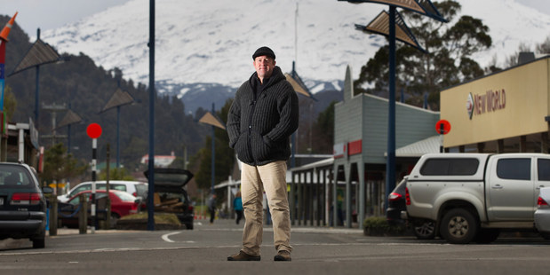 Organiser David Williams says the Ohakune Mardi Gras has come far. Photo / Alan Gibson