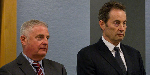 Capital and Merchant Finance directors Wayne Douglas (l) and Neal Nicholls. Photo / Sarah Ivey