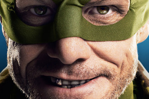 Jim Carrey as Colonel Stars and Stripes in Kick-Ass 2.