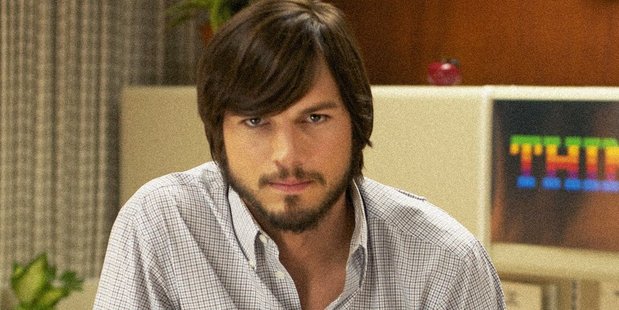 Ashton Kutcher as Steve Jobs.