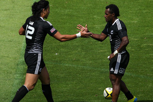 New Zealand has beaten Georgia 26-7 in pool play at the World Cup sevens. Photo / Getty Images.