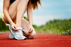 Adidas has a new running shoe that has polymer blades covering the sole. Photo / Thinkstock