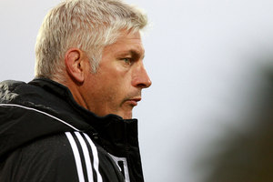 Crusaders coach Todd Blackadder has called a surprise "important'' news conference for later this afternoon. Photo / Getty Images.
