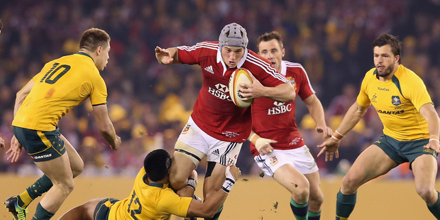Join us here for live updates of tonight's international test decider between the Wallabies and the Lions from ANZ Stadium in Sydney. Photo / Getty Images.