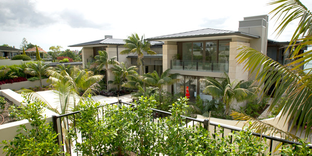Hotchin had planned to live in the Paritai Drive property nearing completion but says he can't afford to now. Photo / Anne Gibson