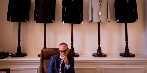 Chris Dobbs from Working Style says men's fashion in New Zealand has come a long way since the 1980s. Photo / Dean Purcell
