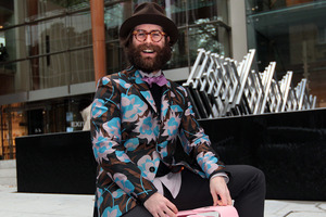 Benny Castles says architecture is the clothing of our lives. Photo / Doug Sherring