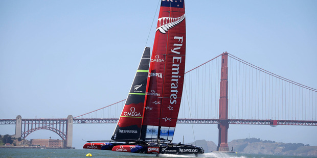 Team NZ is challenging two of the 37 "safety" recommendations made by Regatta Director Ian Murray and that protest will be heard by a jury next week. Photo / AP