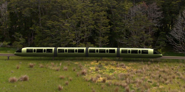 Both proposals, the monorail or the tunnel, would halve travel time through Fiordland.