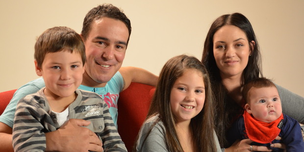 The judging brought disappointment for Mitre 10 Dream Home contestants Manu Clarkson and Danielle McManus, shown with children Kalib, Kyra and Ali.