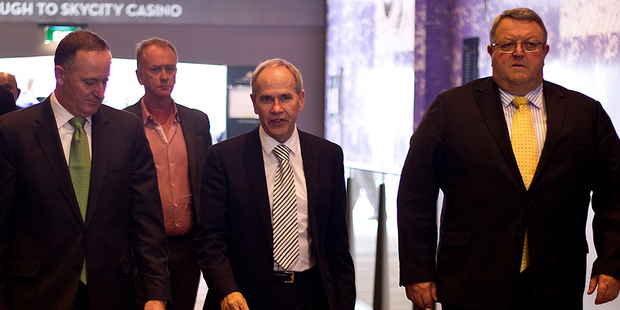 Mr Brownlee told TV3's The Nation that Mr Brown was entitled to his views on asset sales. Photo / Dean Purcell