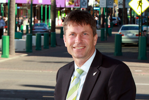 Local Government Minister Chris Tremain met with Christchurch council members over the consents issue. File photo / Glenn Taylor
