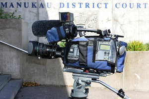 Judges show their concern about media cameras in and around courtrooms. Photo / NZPA