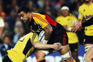 Liam Messam was the top tackler for the Chiefs with 16. Photo / Getty Images