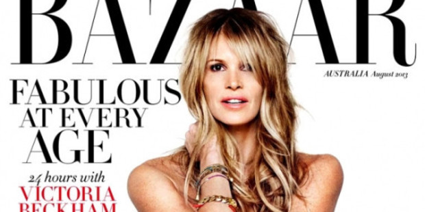 Elle Macpherson. Photo / Harper's Baazar