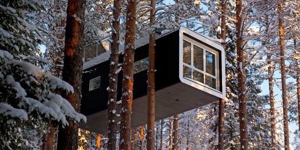 Sweden's Treehotel. Photo / Supplied