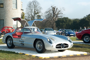 Stirling Moss will drive a W196 Mercedes-Benz 300 SLR at this year's Festival. Photo / Newspress UK