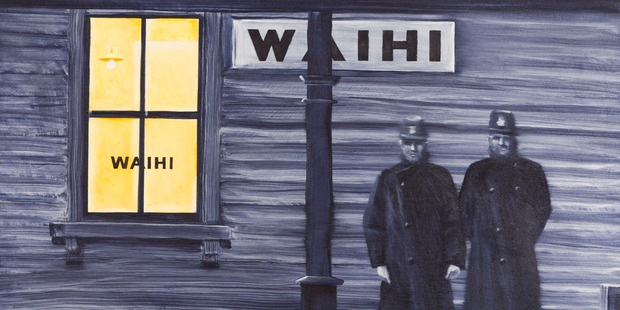 The Police Inspector's Report by Bob Kerr, showing at Whitespace in Ponsonby. Photo / Natalie Slade