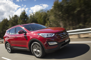 Hyundai Santa Fe. Photo / David Linklater