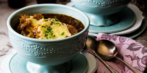 French Onion Soup. Photo / Babiche Martens