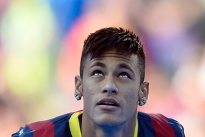 Neymar has been touted as the next big thing since he was 14. Photo / AP