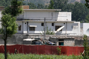Osama bin Laden lived undetected for more than six years in this custom-built compound in Abbottabad, in northern Pakistan, with his three wives. Photo / AP
