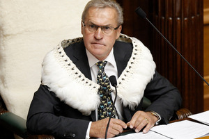 Speaker David Carter. File photo / Mark Mitchell