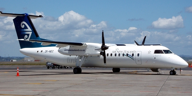 Air New Zealand says it will start using larger, 50-seat Bombardier Q300 aircraft for some flights to and from Whangarei Airport. Photo / NZ Herald