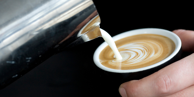 The 61 per cent fall in coffee bean prices since its 2011 peak is unlikely to drop the price of your morning flat white. Picture / Richard Robinson