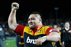 The Chiefs will be desperate to beat the Blues in Auckland on Saturday. Photo / Christine Cornege
