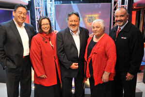 The Maori Party's five 2008 MPs, (from left) Hone Harawira, Rahui Katene, Pita Sharples, Tariana Turia and Te Ururoa Flavell.