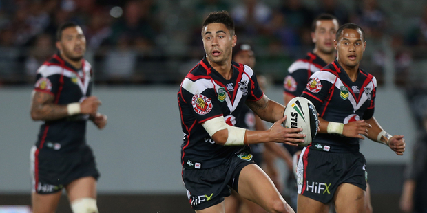 Join us here for tonight's live blog of the NRL match between the Warriors and Rabbitohs from NIB Stadium in Perth. Photo / Getty Images.