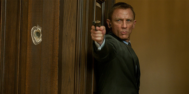 Daniel Craig in a scene from Skyfall.