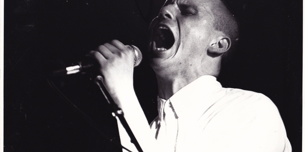 Lead singer David D'Ath died soon after the Skeptics' Gluepot gig. Photo / Graham Hooper