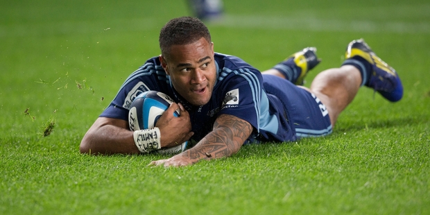Frank Halai (above) showed the type of try-scoring talent available in the Blues region. Photo / Greg Bowker