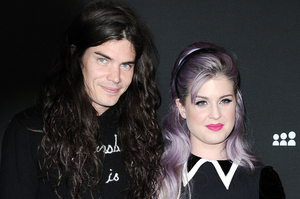Matthew Mosshart and Kelly Osbourne are engaged, saying they want to be together 'all the time'. Photo / AP