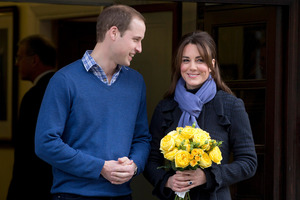 Prince William and his wife Kate, Duchess of Cambridge. Photo / AP